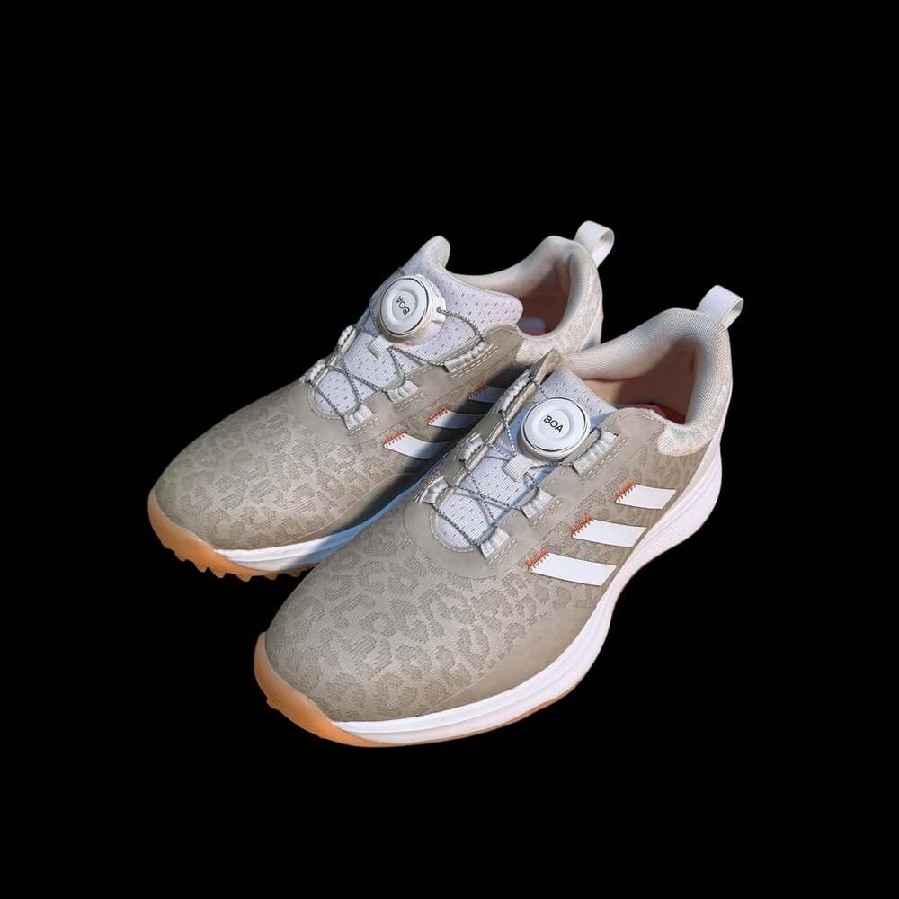 Adidas Women's S2G BOA 23 Golf Shoes Chalk White Wonder Quartz GV9434